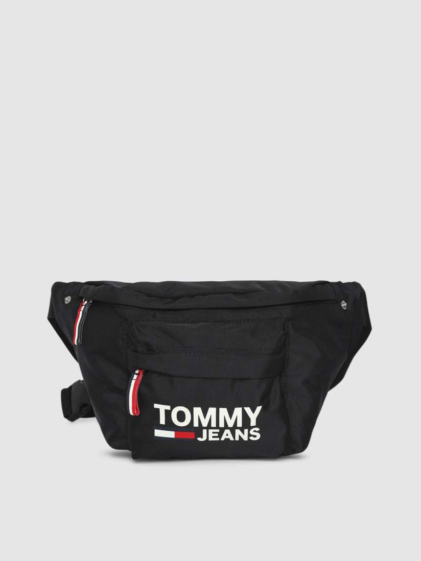 Buy Tommy Hilfiger Women Black Printed Waist Pouch Waist Pouch for Women 11483972 Myntra