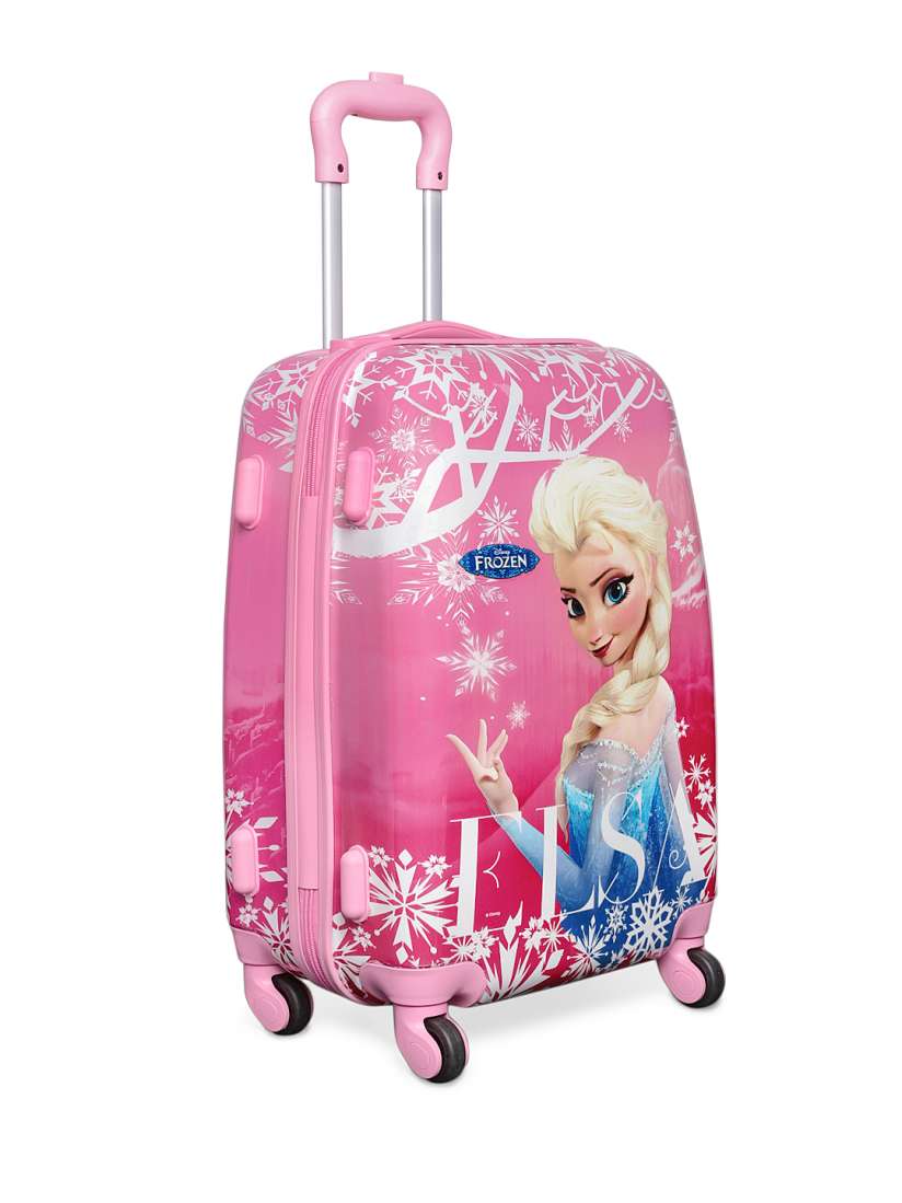 Buy GAMME Blue Pink Disney Elsa Printed 360 Degree Rotation Cabin Trolley Suitcase Trolley Bag for Unisex Kids 11487488 Myntra