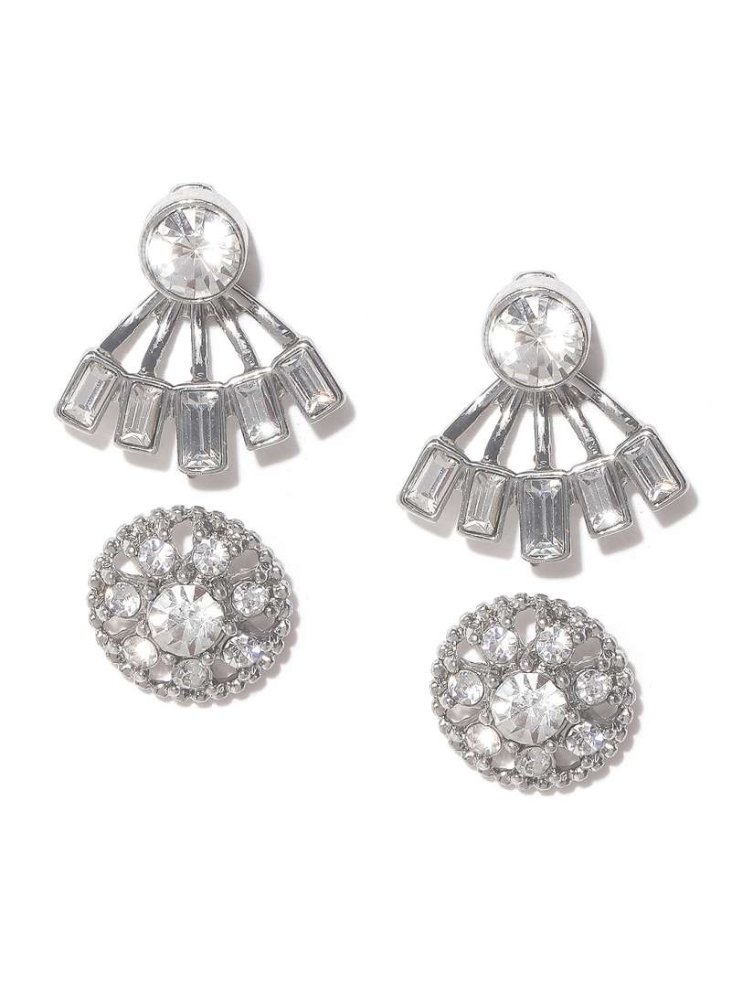 Ear jacket earrings forever 21 sale