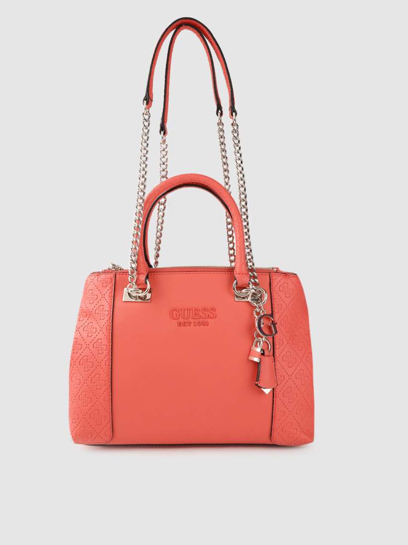Guess handbags red top