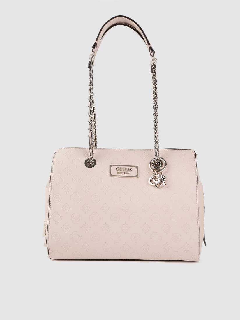 Buy GUESS Peach Coloured Textured Shoulder Bag Handbags for Women 11528472 Myntra