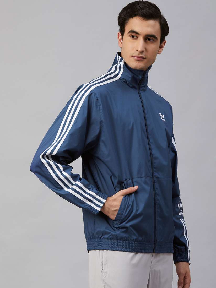 Adidas originals navy blue jacket shop