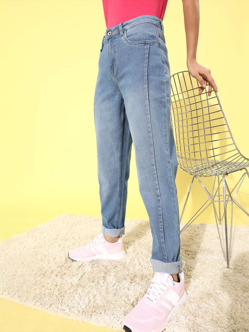 Boyfriend jeans myntra clearance