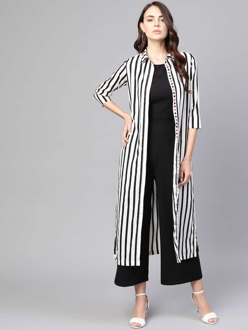 Jumpsuit with shrug myntra clearance