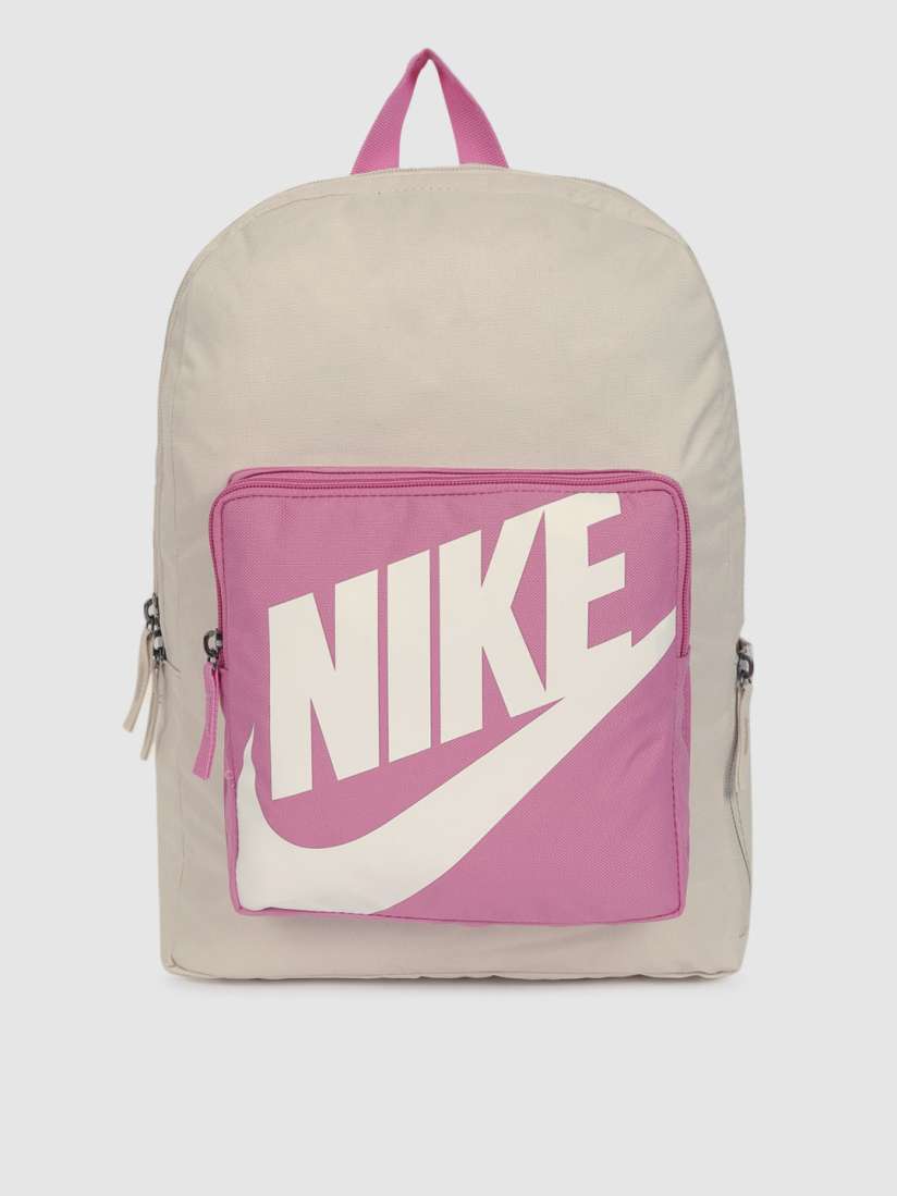Buy Nike Unisex Kids White Pink Brand Logo Backpack Backpacks for Unisex Kids 11549588 Myntra