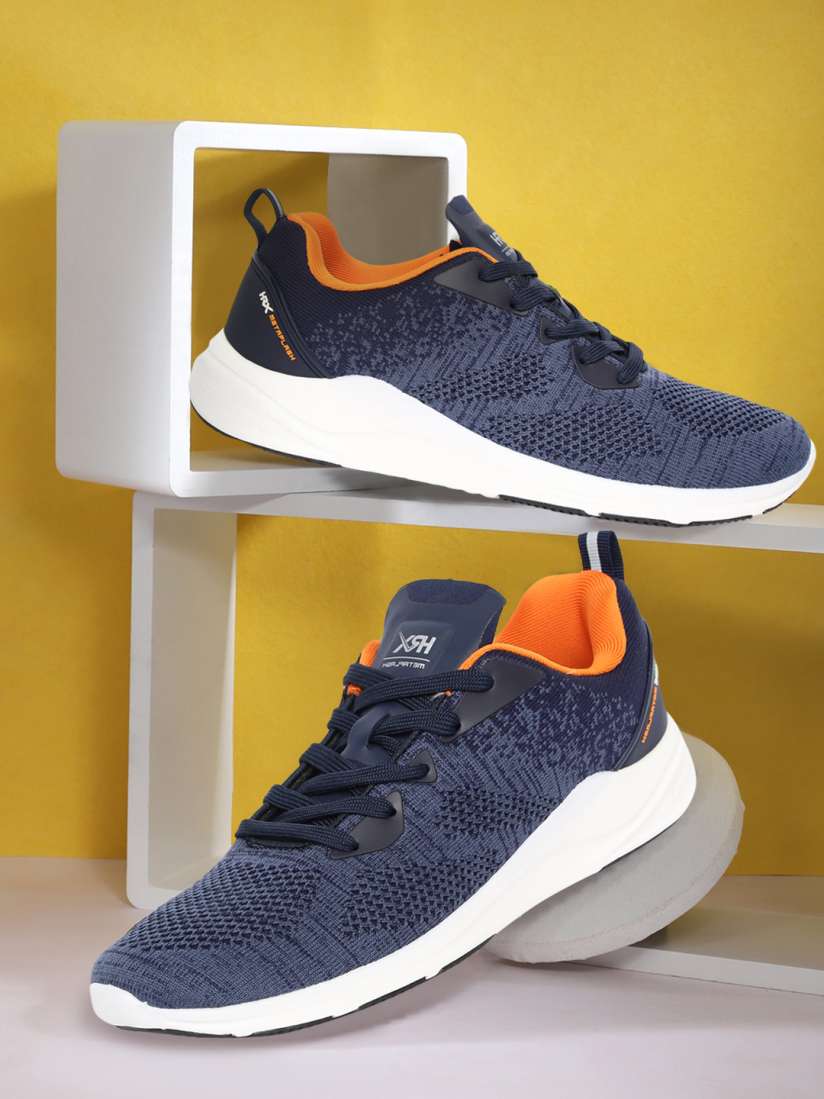 Buy HRX by Hrithik Roshan Men Blue Solid Metaflash Running Shoes Sports Shoes for Men 11552312 Myntra