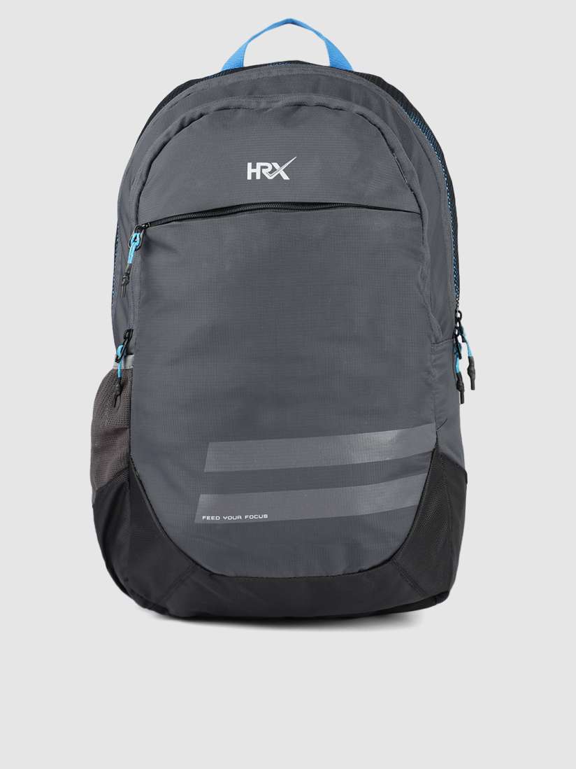 Buy HRX by Hrithik Roshan Unisex Grey Brand Logo Scandy Backpack Backpacks for Unisex 11558682 Myntra