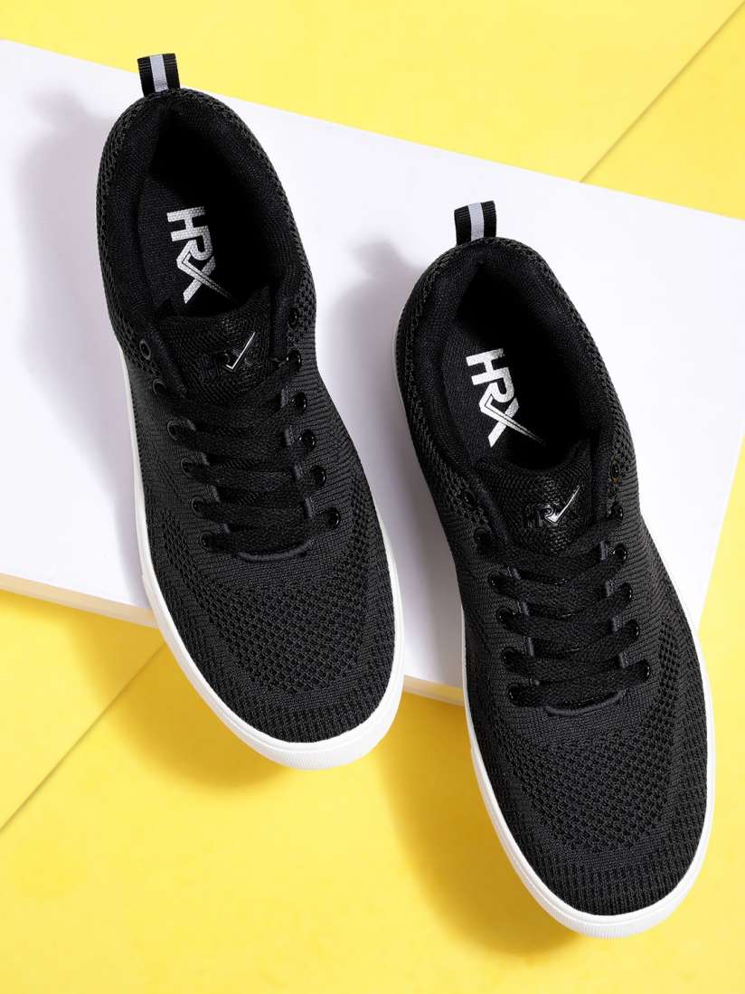 Hrx men black sneakers shop