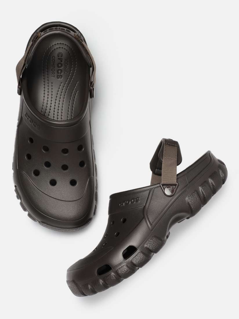 Buy Crocs Unisex Brown Solid Offroad Clogs Flip Flops for Unisex 11567674 Myntra