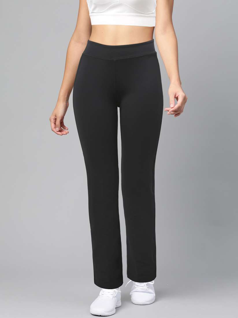 Buy Reebok Women Black Workout Ready PP BT Solid Training Track Pants Track Pants for Women 11573702 Myntra