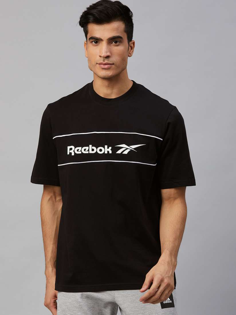 Myntra reebok t shirts clearance