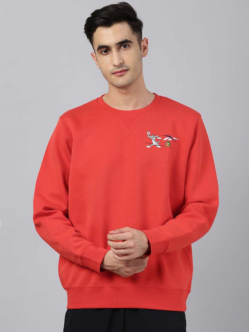 Sweat reebok classic rouge online