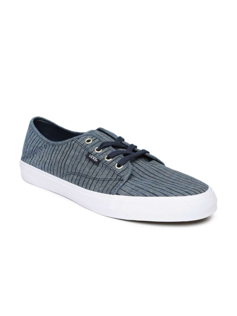 Buy Vans Men Blue Striped Costa Mesa Sneakers Casual Shoes for Men 1160171 Myntra