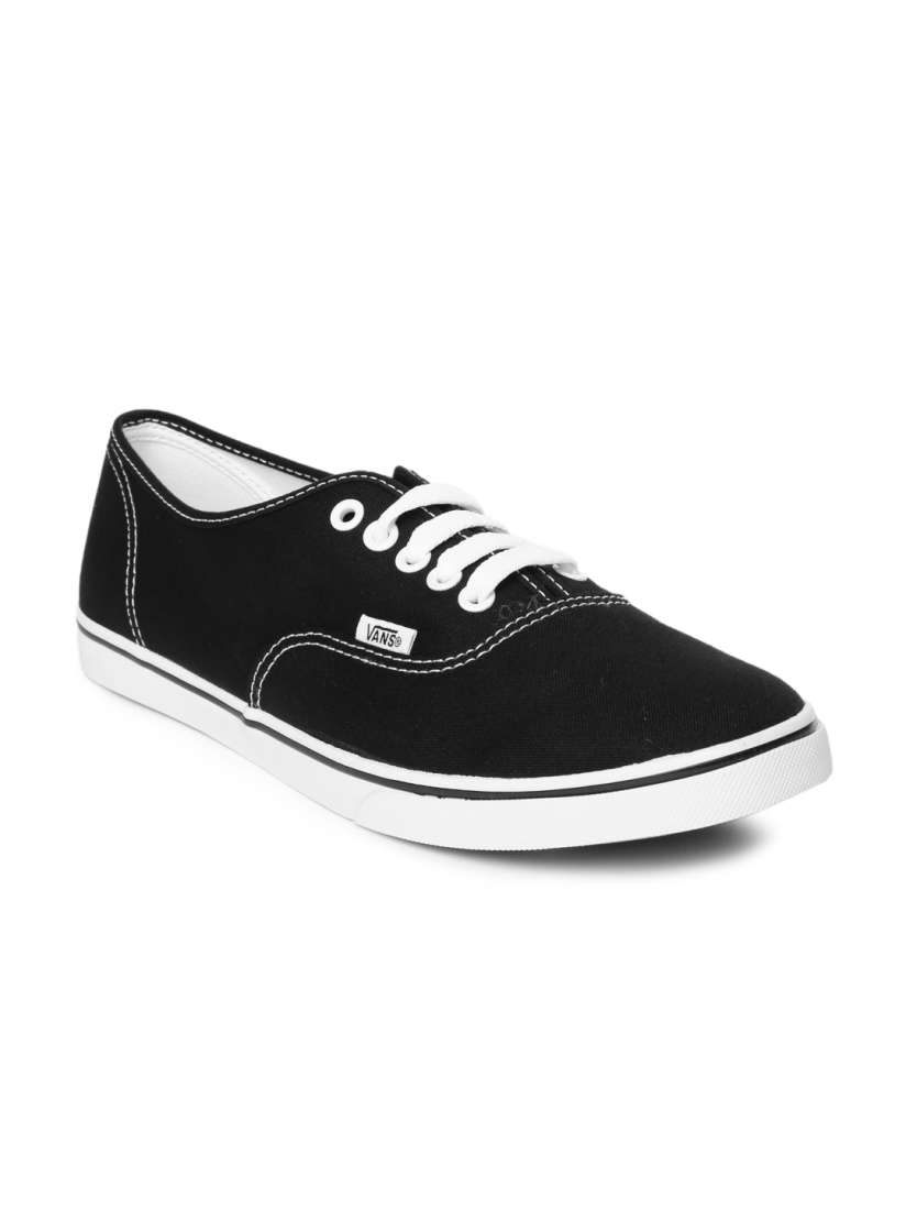 Buy Vans Unisex Black Authentic Lo Pro Casual Shoes Casual Shoes for Unisex 1160211 Myntra