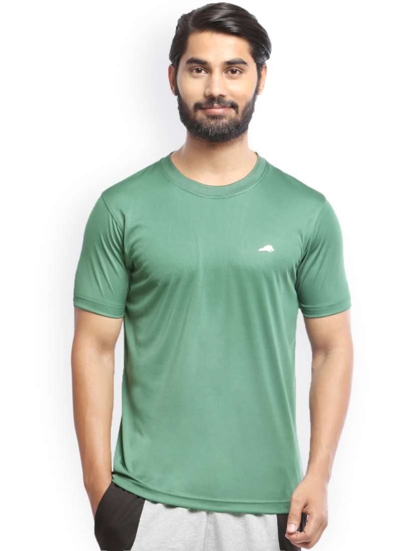 Buy 2go ACTIVE GEAR USA Green T shirt Tshirts for Men 1160734 Myntra