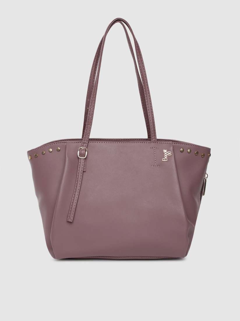 Baggit pink solid shoulder bag top