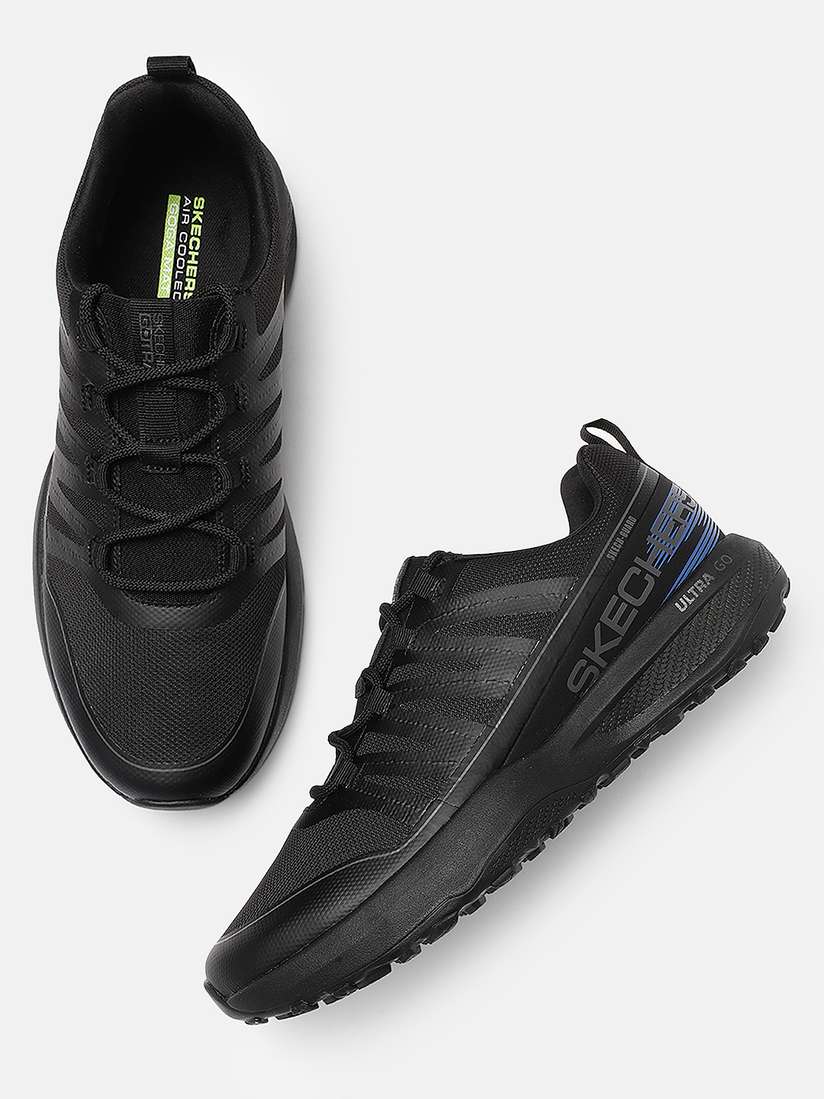 Skechers Gotrail Jackrabbit Skechers Men Black GO TRAIL