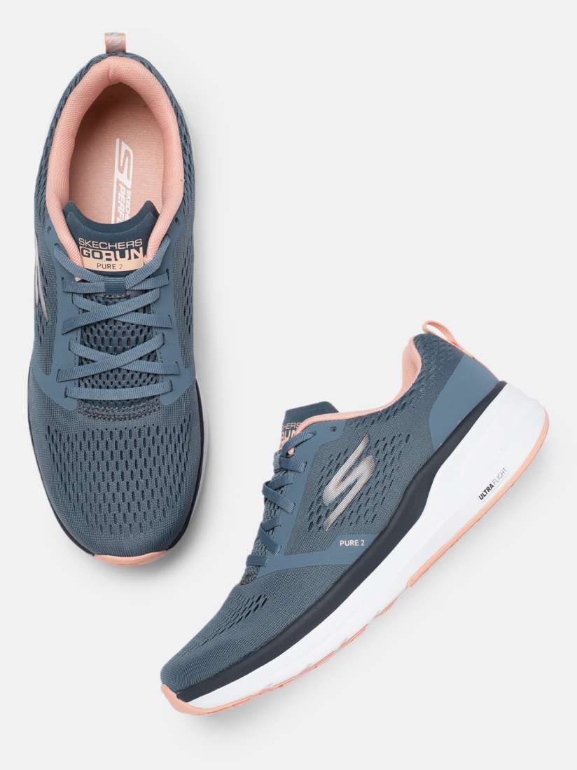 Buy Skechers Women Blue GO RUN PURE 2 Running Shoes Sports Shoes for Women 11616452 Myntra