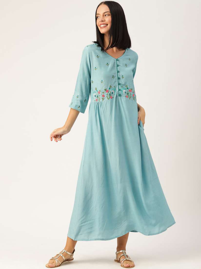 Maxi kurti myntra top