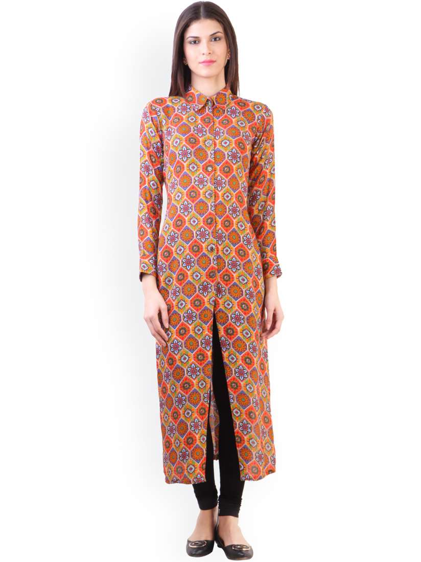 Buy Libas Multicoloured Printed Kurta Kurtas for Women 1164252 Myntra