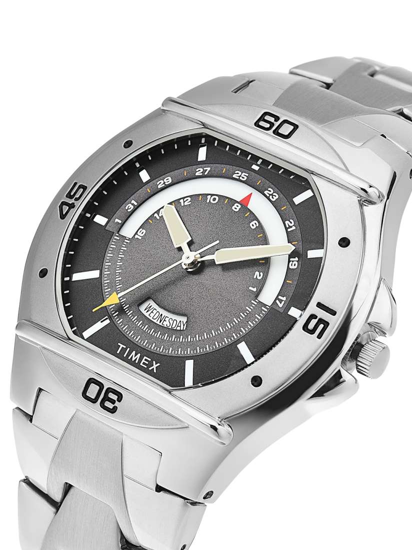 Buy Timex Men Grey Analogue Watch TW000EL07 Watches for Men 11645564 Myntra