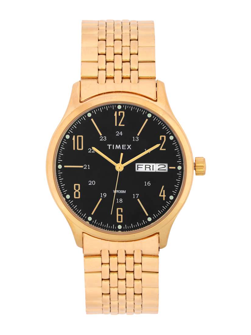 Buy Timex Men Black Analogue Watch TW0TG6504 Watches for Men 11645594 Myntra