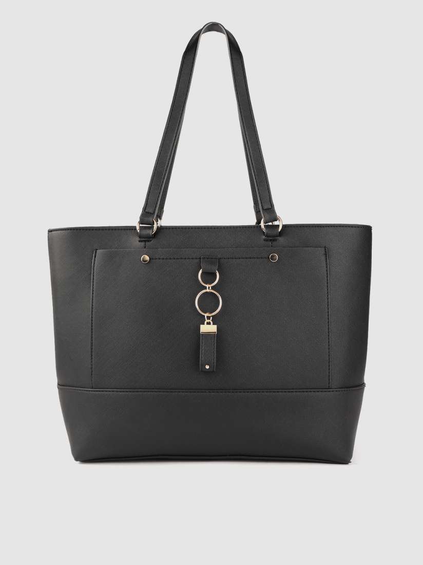 Dorothy perkins black tote bag online