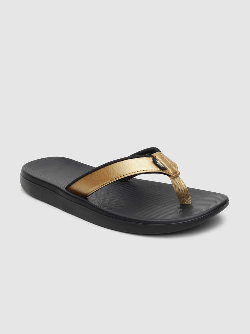 Buy Nike Women Gold Toned Solid BELLA KAI Thong Flip Flops Flip Flops for Women 11652298 Myntra