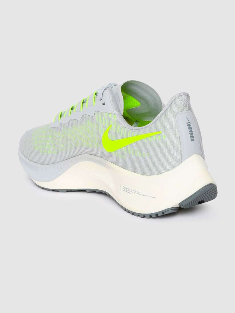 Buy Nike Men Grey AIR ZOOM PEGASUS 37 Running Shoes Sports Shoes for Men 11652444 Myntra