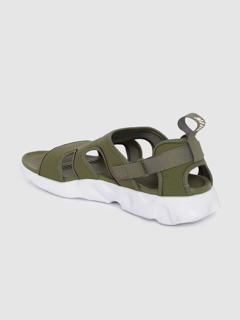 Olive green nike sandals on sale