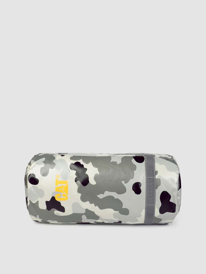 Buy CAT Yosemite Grey And Black Camouflage Printed Yosemite Duffel Bag Cum Backpack Duffel Bag for Unisex 11670636 Myntra