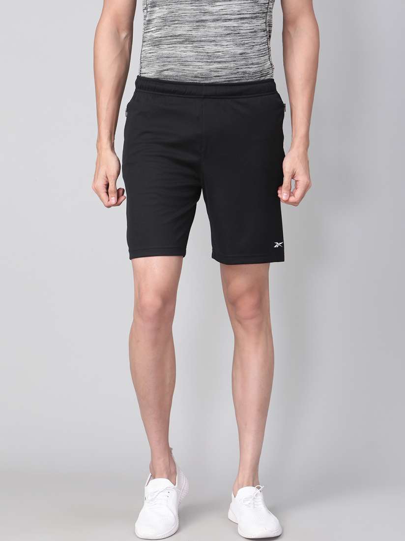 Reebok men's solid performance shorts top