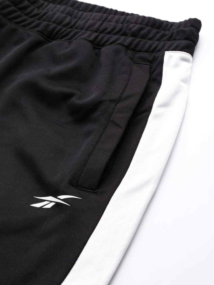 Buy Reebok Men Black White Meet You There Colourblocked Tracksuit Tracksuits for Men 11673958 Myntra