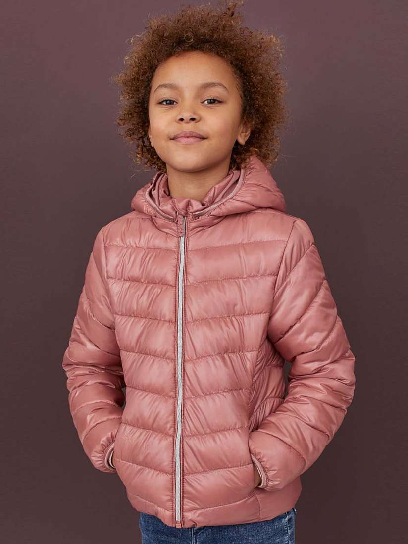 Ladies pink lightweight jacket top