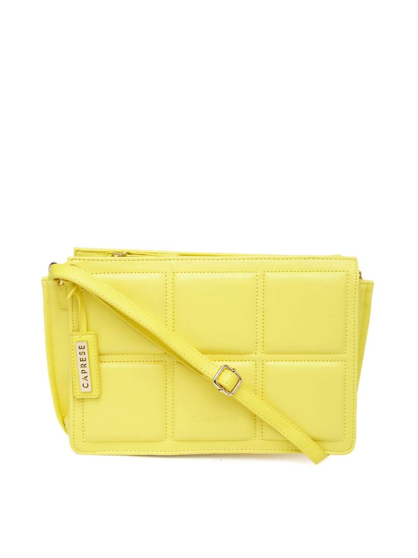 Caprese yellow sling bag deals