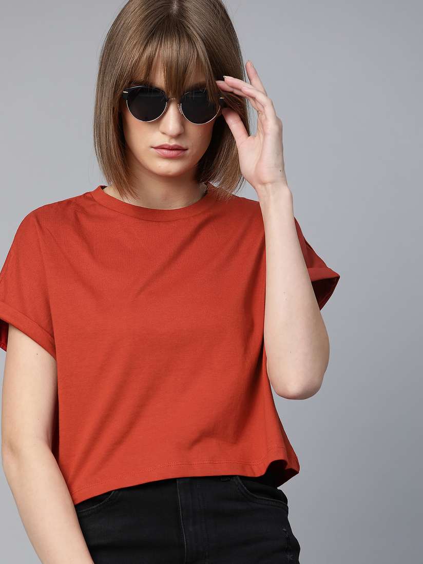 myntra crop top