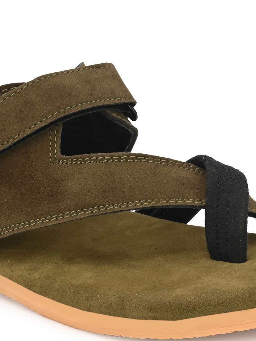 Buy SHOEGARO Men Green Sandals Sandals for Men 11697978 Myntra