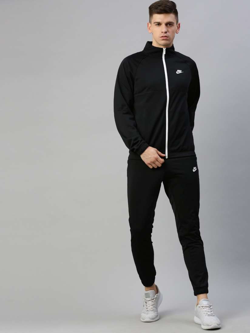 Buy Nike Men Black Solid AS M NSW CE Tracksuit Tracksuits for Men 11703302 Myntra