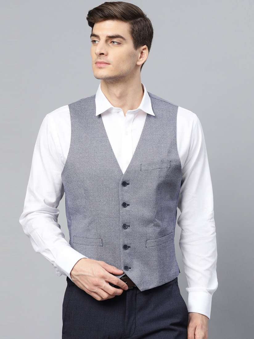 Waistcoat myntra discount