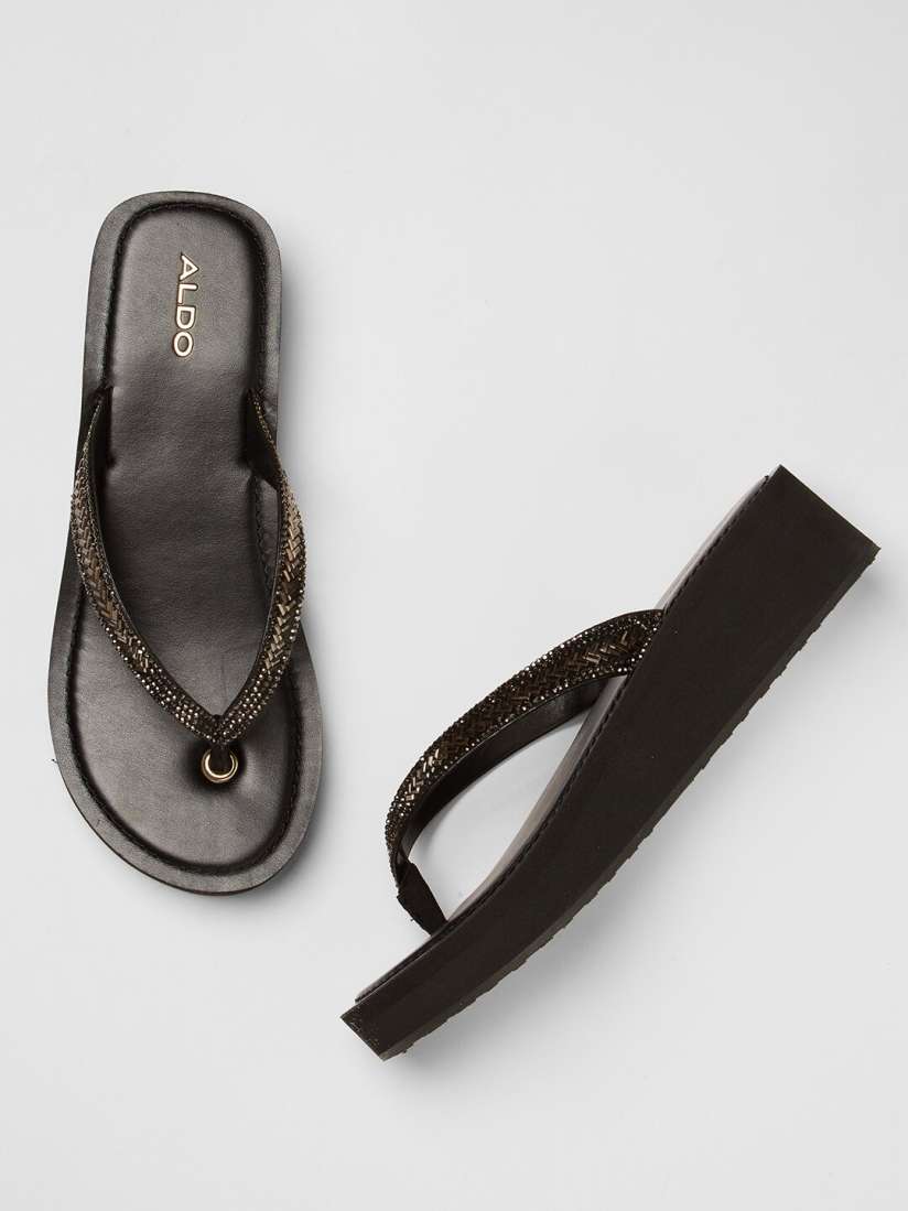 Buy ALDO Women Black Embellished Sandals Heels for Women 11714112 Myntra