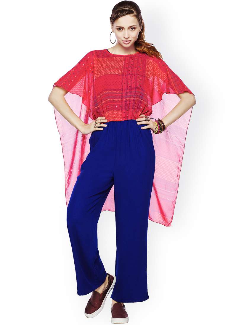 Basic Jumpsuit Global Desi Pink Jumpsuit Buy Global Desi Pink
