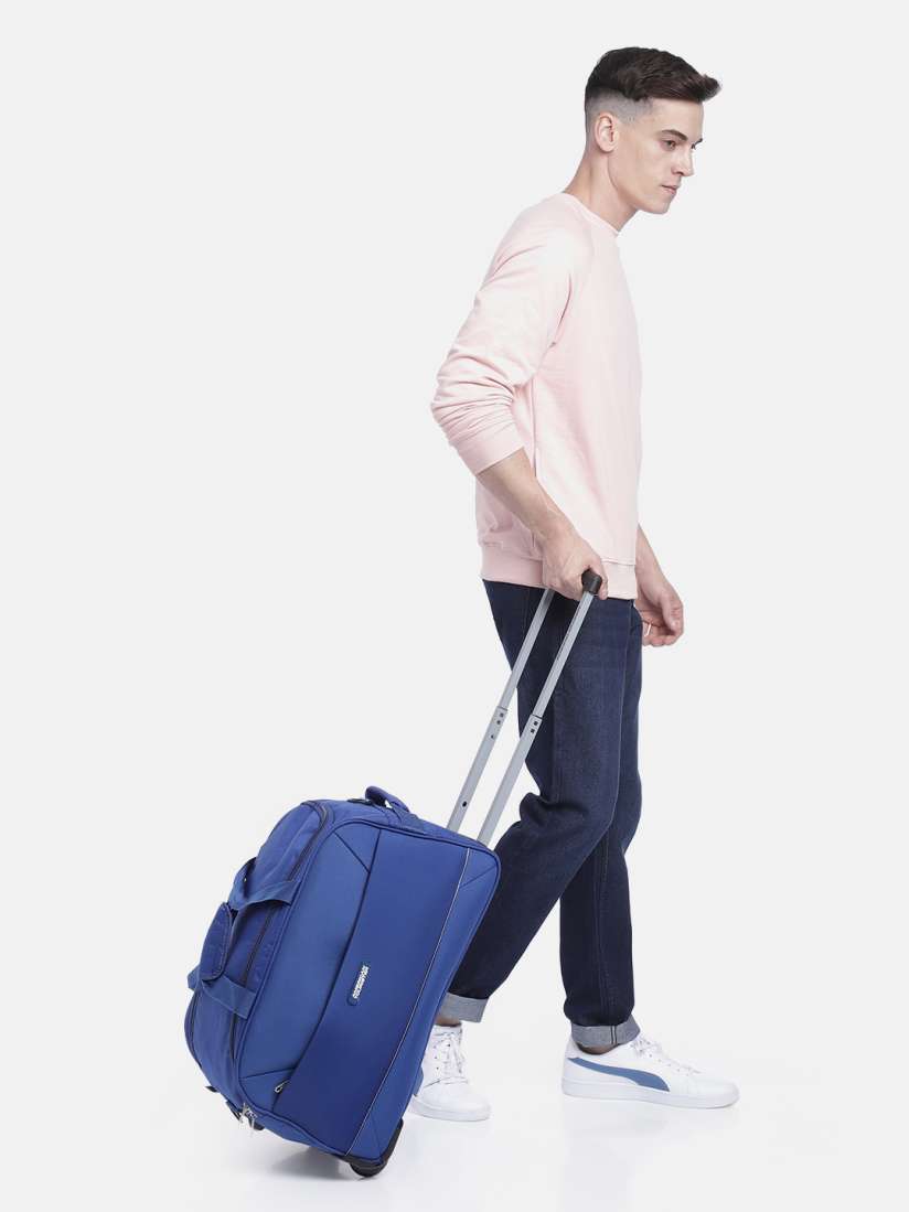 Buy AMERICAN TOURISTER Poler Cabin Trolley Duffle Bag 55 cm Duffel Bag for Unisex 11723608 Myntra