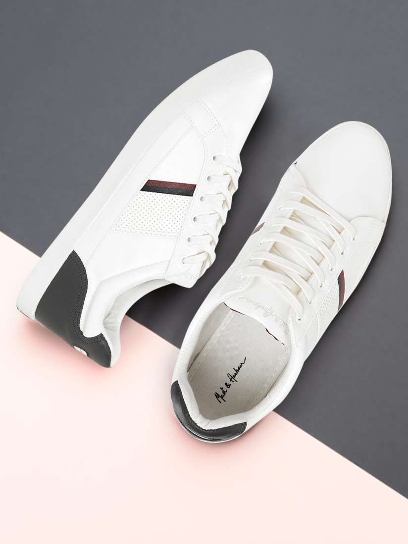 Mast & harbour men white sneakers store