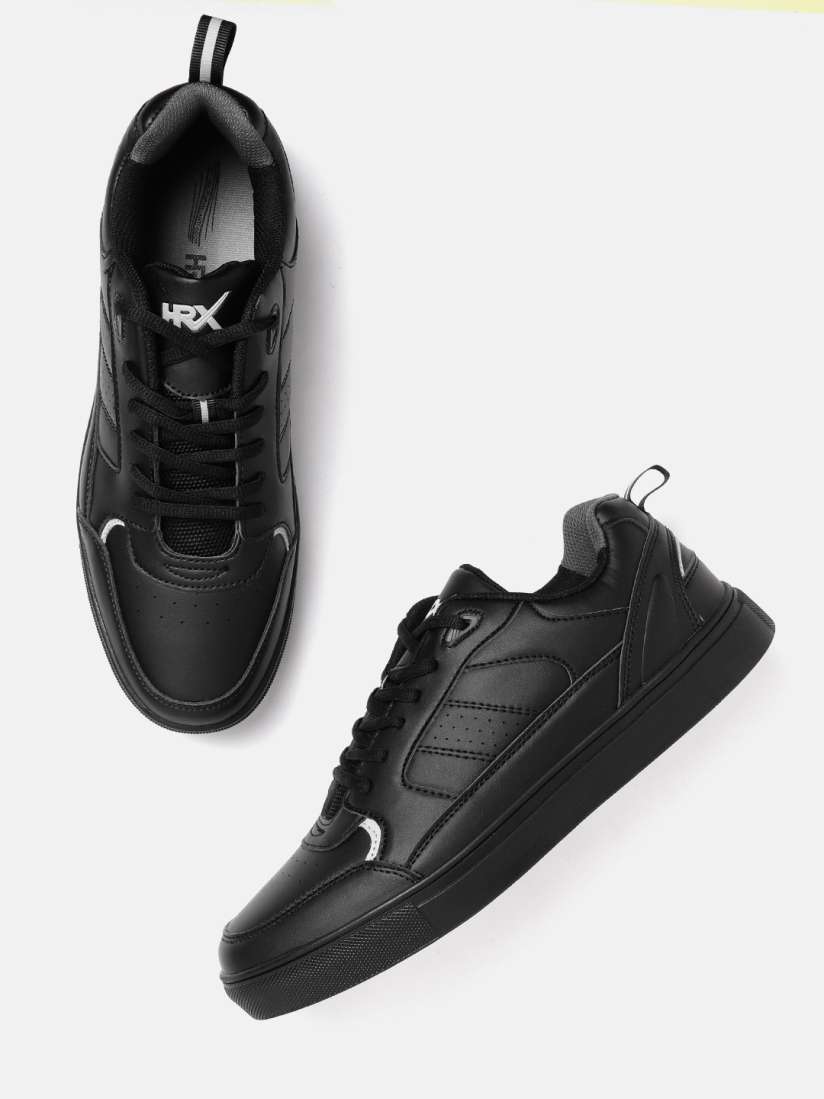 Hrx men black sneakers hotsell