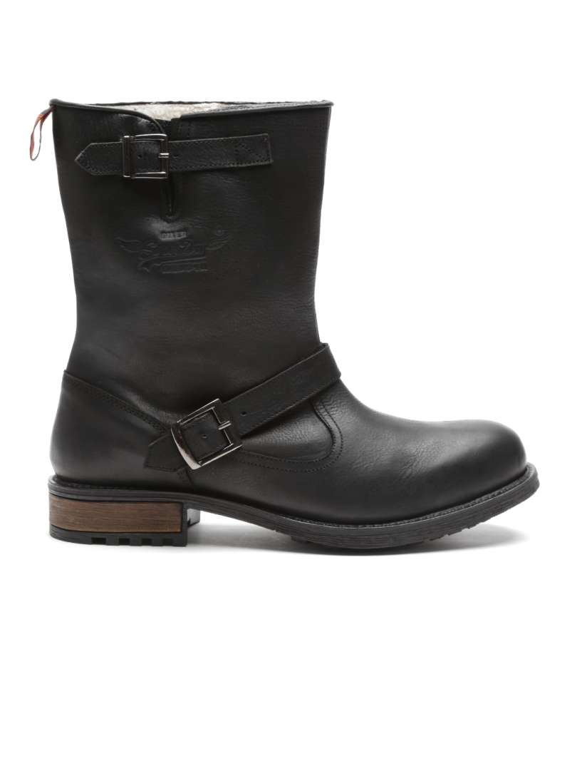 Buy Superdry Men Black Leather Biker Boots Casual Shoes for Men 1173275 Myntra