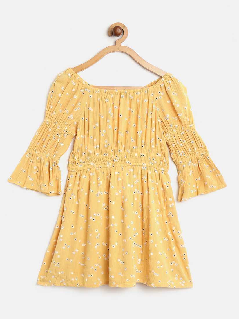 Marks and spencer mustard dress clearance