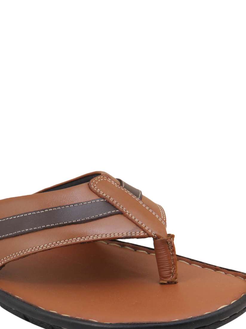Buy Ventoland Men Tan Brown Genuine Leather Sandals Sandals for Men 1174488 Myntra