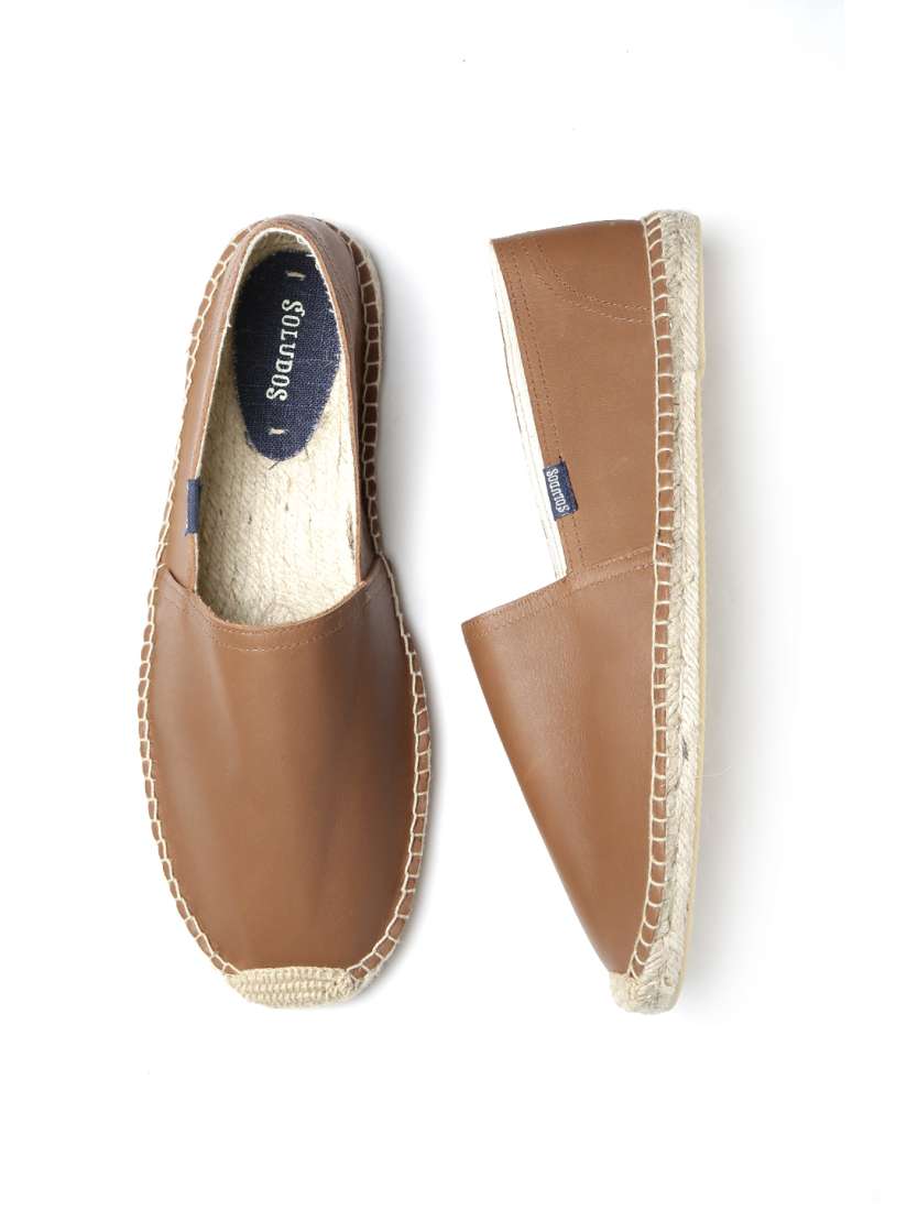Buy Soludos Men Brown Leather Espadrilles Casual Shoes for Men 1175049 Myntra