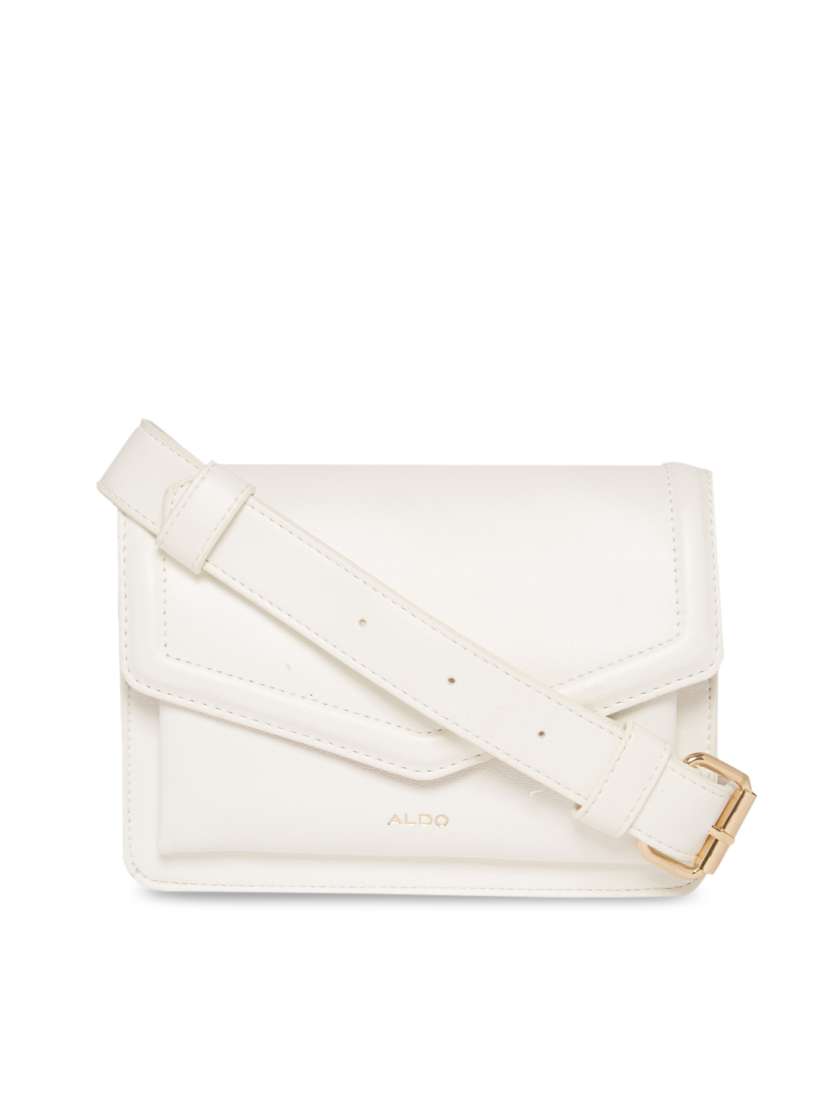 Aldo white sling bag sale
