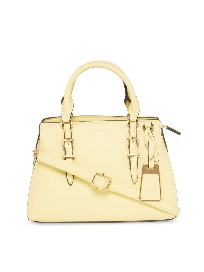 Buy ALDO Yellow Solid Handheld Bag Handbags for Women 11758706 Myntra